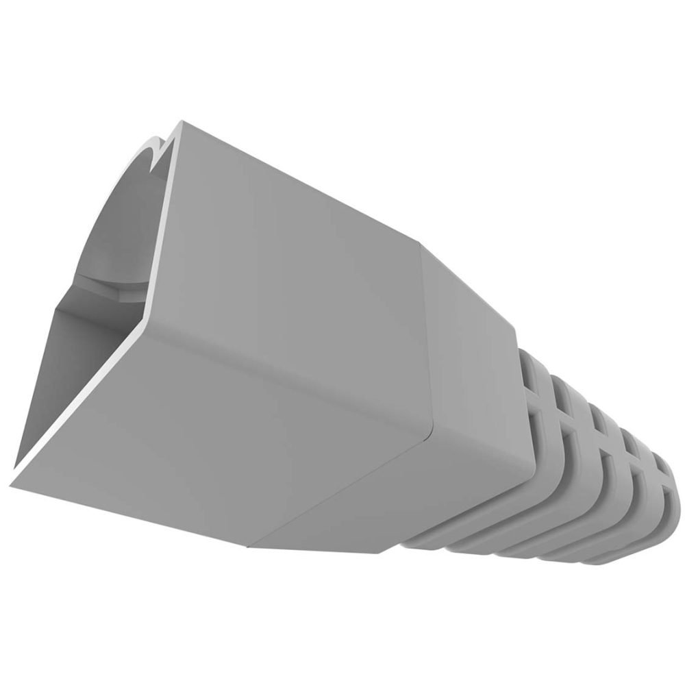Nexxt - Tapones protectores para cables de red RJ5 - Paquete de 100 unidades - gris - Imagen 3