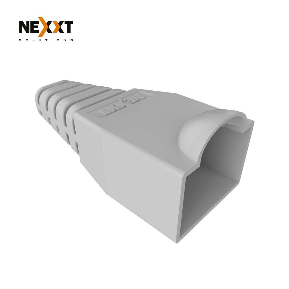 Nexxt - Tapones protectores para cables de red RJ5 - Paquete de 100 unidades - gris - Imagen 4