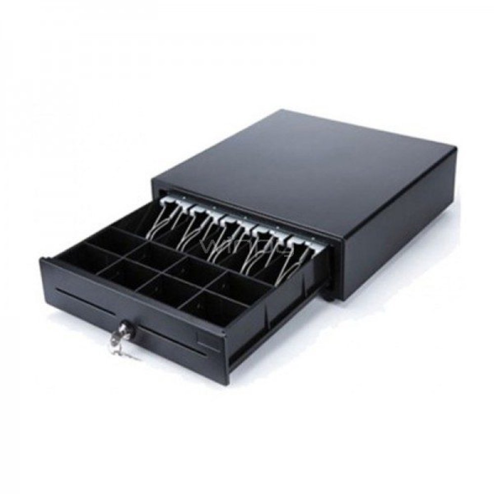 Custom America 20x20x6 Value Blk Cash Drawer 5B/8C RJ12 1yr war - Imagen 3