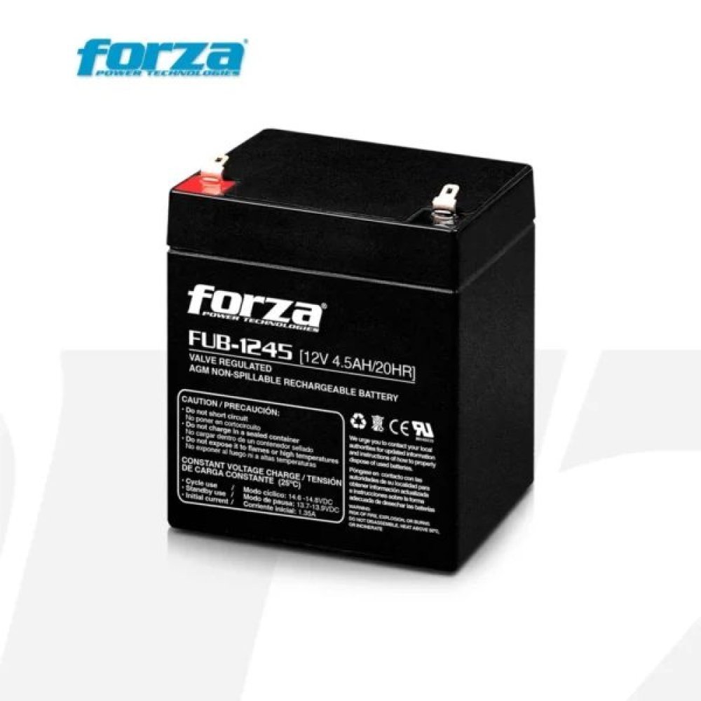 Forza FUB-1245 - Batería - 12 V - 4.5 Ah - Imagen 3