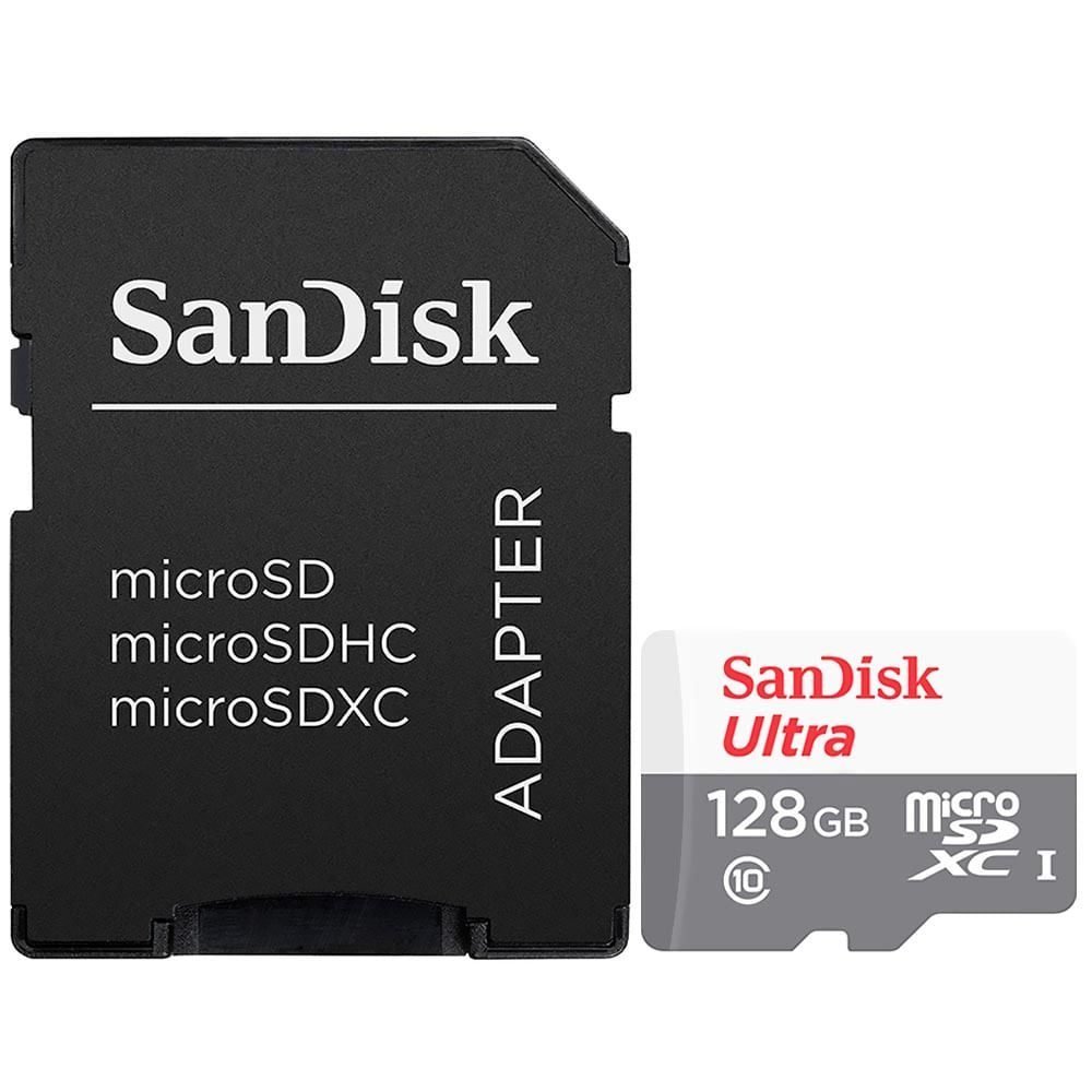 SanDisk - Flash memory card - microSDXC UHS-I Memory Card - 128 GB - W/ ADAPTER - Imagen 4