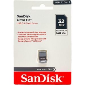 SanDisk Ultra Fit - Unidad flash USB - 32 GB - USB 3.1