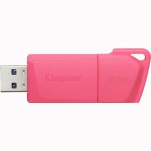 Kingston - USB flash drive - 64 GB - USB 3.2 Gen 1 - NEON (PINK)