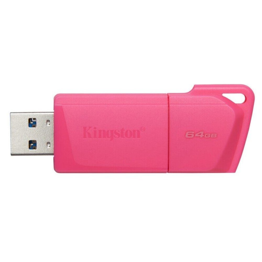 Kingston - USB flash drive - 64 GB - USB 3.2 Gen 1 - NEON (PINK) - Imagen 3