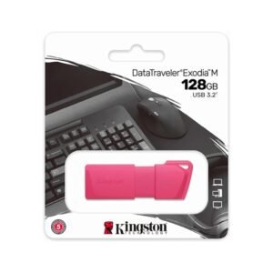 Kingston - USB flash drive - USB 3.2 Gen 2 - DTXM - NEON PINK