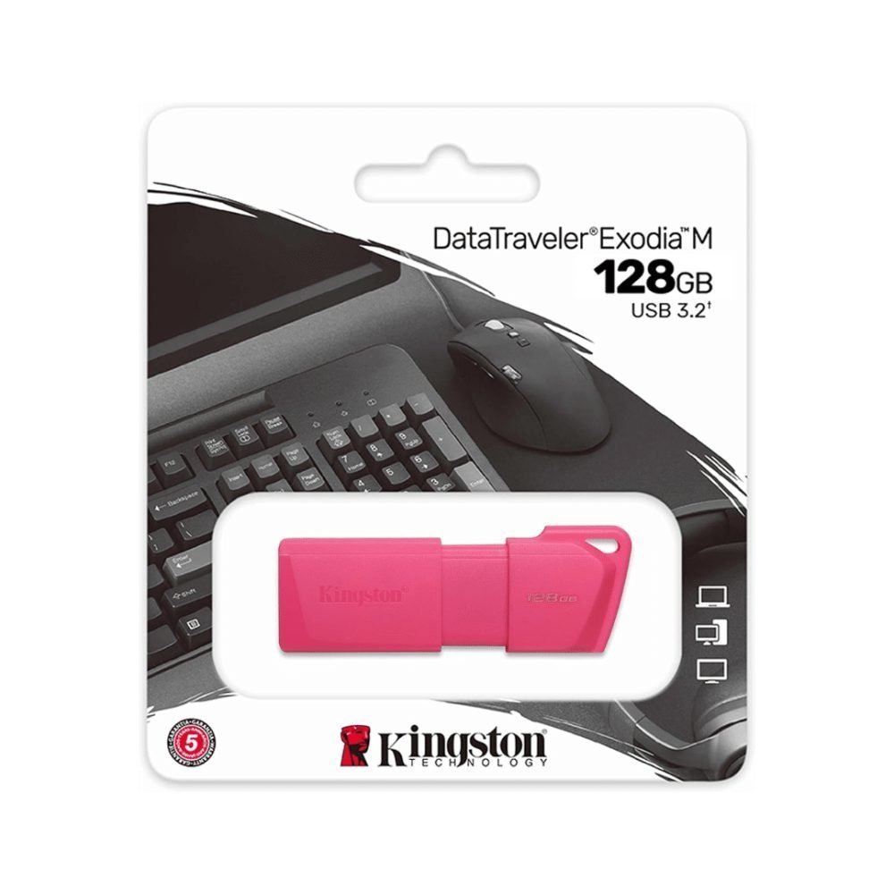 Kingston - USB flash drive - USB 3.2 Gen 2 - DTXM - NEON PINK