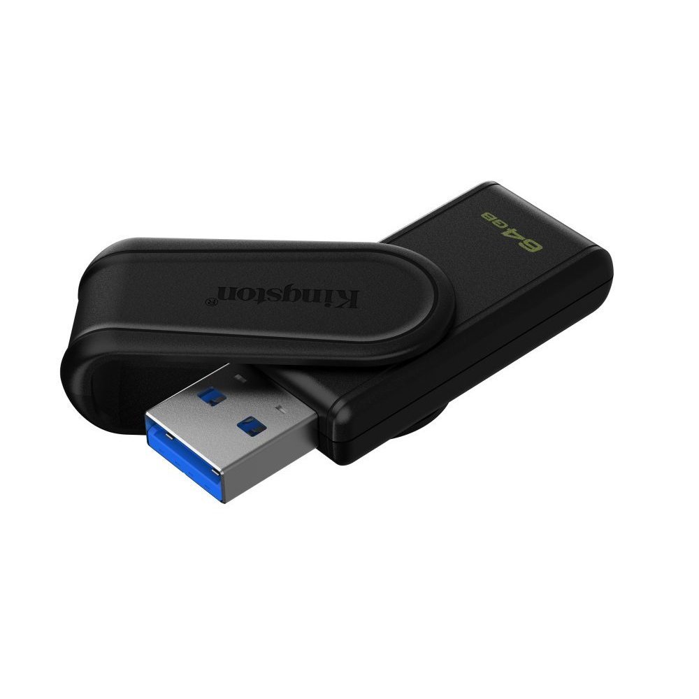 Kingston - USB flash drive - USB 3.2 Gen 1 - DataTraveler Exodia S Black - Imagen 3