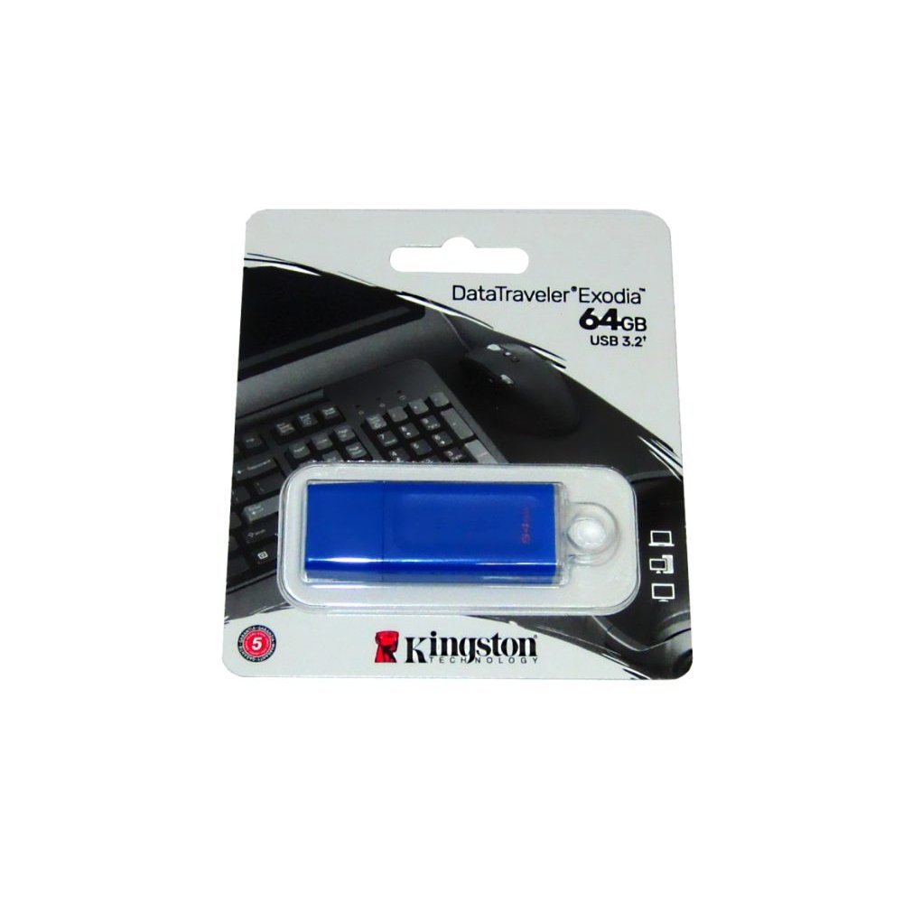 Kingston - USB flash drive - USB 3.0 - 64GB USB 3.0 DT Exodia S - Imagen 3