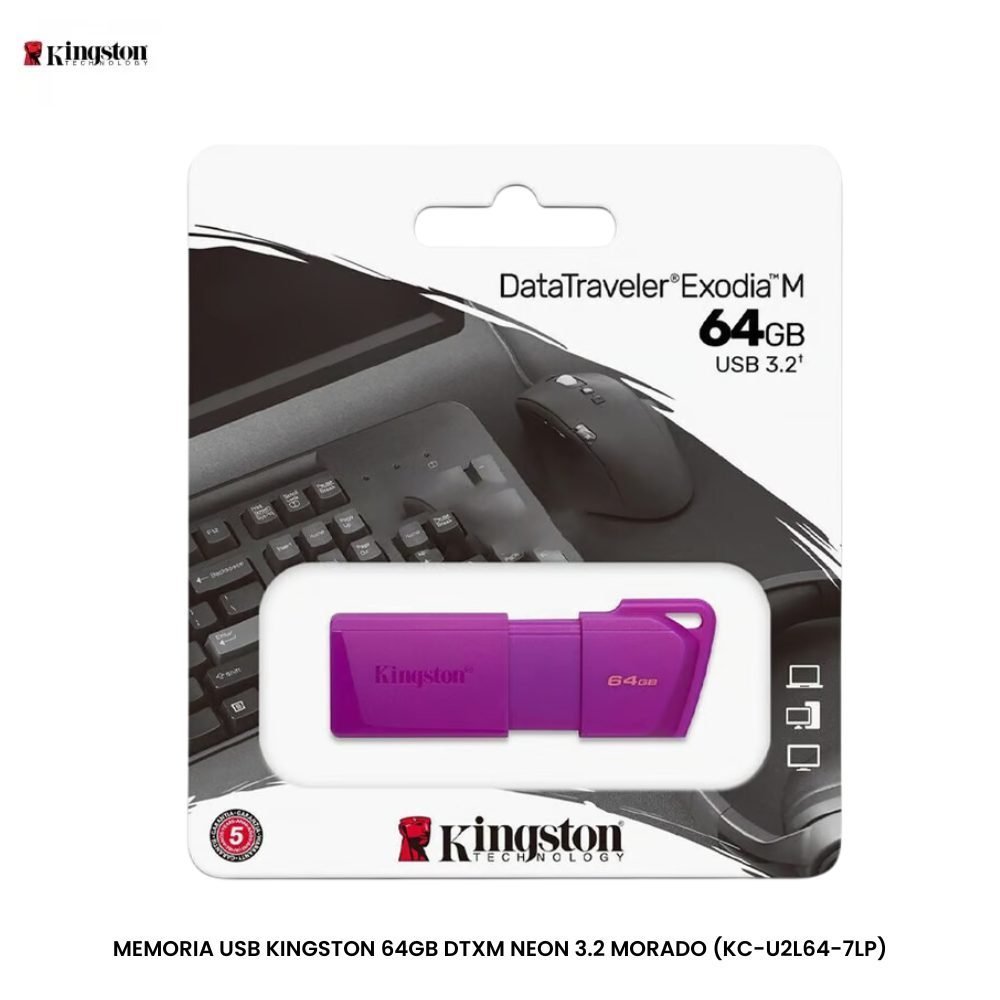 Kingston - USB flash drive - USB 3.0 - LATAM Red Casing - Imagen 2