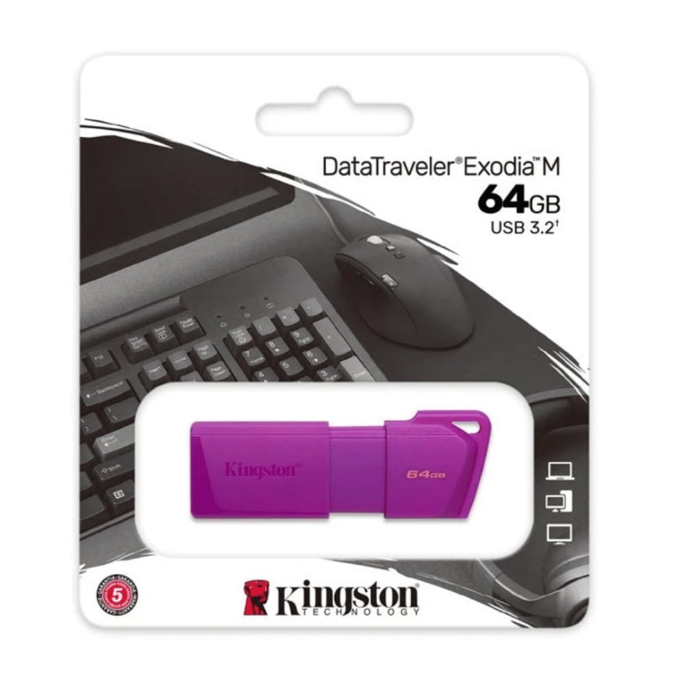 Kingston - USB flash drive - USB 3.0 - LATAM Purple Casing - Imagen 3