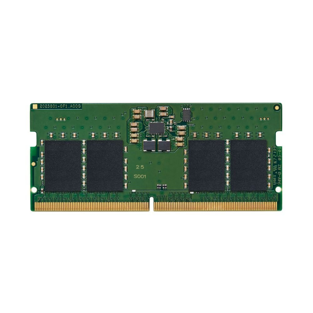 Kingston - DDR5 - módulo - 8 GB - SO DIMM de 262 contactos - 5600 MHz / PC5-44800 - CL46 - 1.1 V - sin búfer - ECC