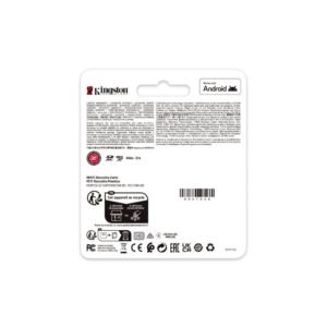 Kingston - Flash memory card - SDHC Memory Card - 64GB microSDXC Canvas Go Plus