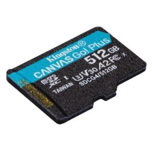 Kingston - Flash memory card - microSDHC - 512GB microSDXC Canvas Go Plus