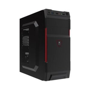 Xtech - Desktop - ATX - Black and red - 600W PS XTQ-214