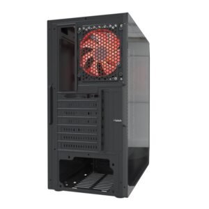 Xtech - XT-GMR3 - Tower - ATX/MicroATX - Black - side Acrylic window