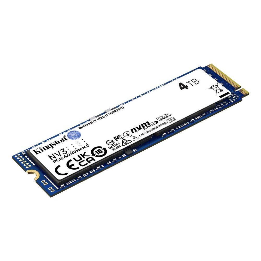 Kingston - Internal hard drive - 4 TB - Solid state drive - NV3 M.2 2280 NVMe - Imagen 5