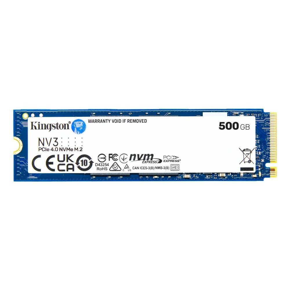 Kingston - Internal hard drive - 500 GB - Solid state drive - NV3 M.2 2280 NVMe Up to 6000 M - Imagen 5