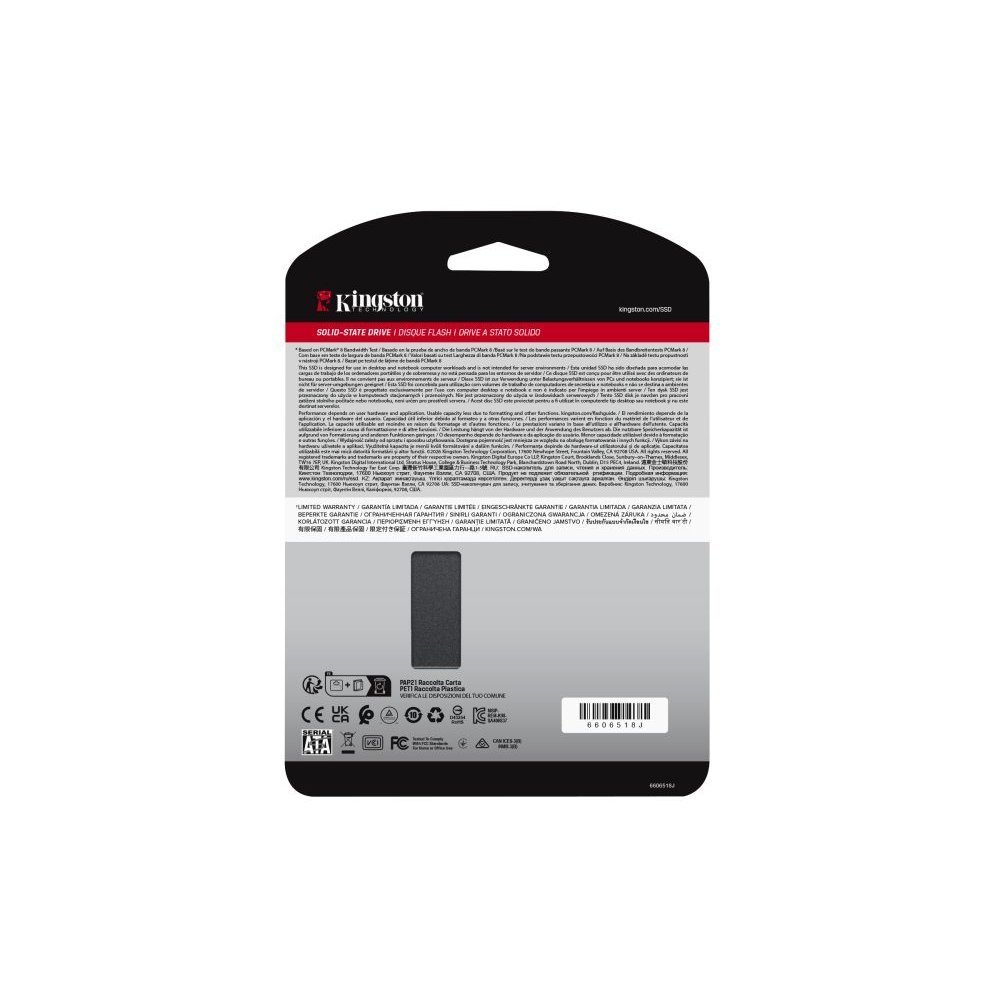 Kingston A400 - SSD - 960 GB - interno - 2.5" - SATA 6Gb/s - Imagen 5