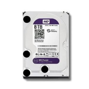 WD Purple WD85PURZ - Disco duro - 8 TB - interno - 3.5" - SATA 6Gb/s - 5640 rpm - búfer: 256 MB