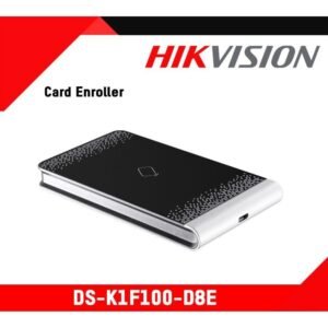 Hikvision - DS-K1F100-D8E - Lector de tarjetas inteligentes - USB 2.0 - 125 KHz / 13.56 MHz - 200mA - Power/ Communication - ISO 14443 Tipo A / B Estándar e ISO 7816 Estándar