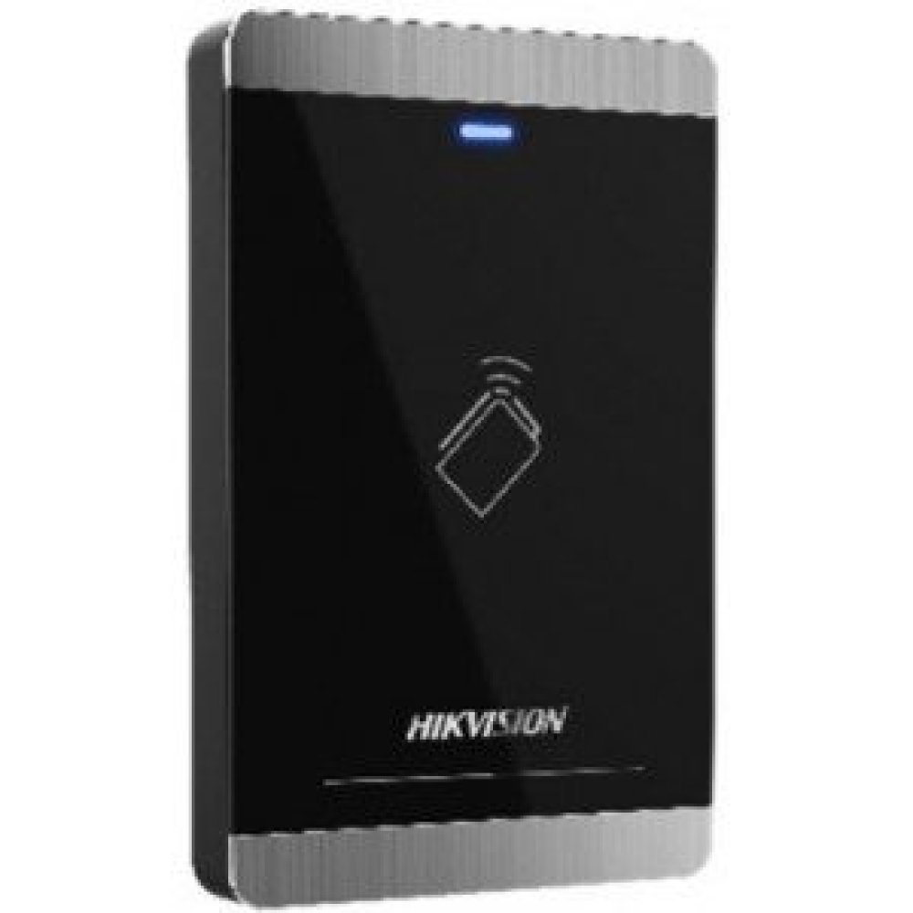 Hikvision - DS-K1F100-D8E - Lector de tarjetas inteligentes - USB 2.0 - 125 KHz / 13.56 MHz - 200mA - Power/ Communication - ISO 14443 Tipo A / B Estándar e ISO 7816 Estándar - Imagen 3