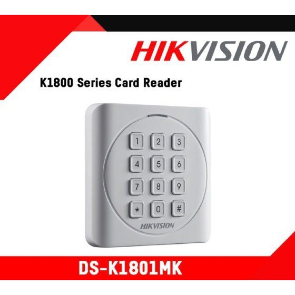 Hikvision - card reader - with keypad - Imagen 3