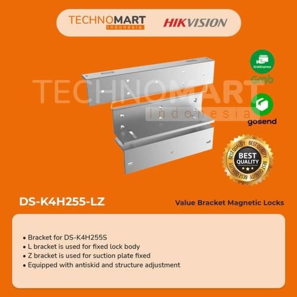 Hikvision - Bracket for DS-K4H255S - is used for fixed lock - Imagen 2
