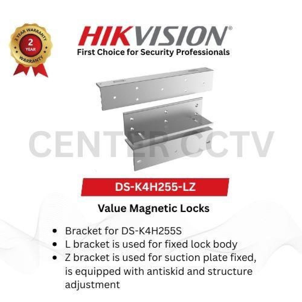 Hikvision - Bracket for DS-K4H255S - is used for fixed lock - Imagen 3