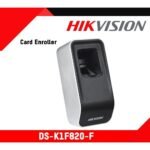 Hikvision DS-K1F820-F - Lector impresión digital - USB 2.0 - para Hikvision DS-K1201, DS-K1A802, DS-K1T201, DS-K1T501, DS-K1T804