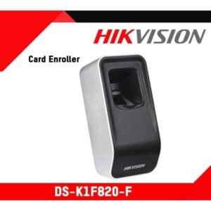 Hikvision DS-K1F820-F - Lector impresión digital - USB 2.0 - para Hikvision DS-K1201 DS-K1A802 DS-K1T201 DS-K1T501 DS-K1T804