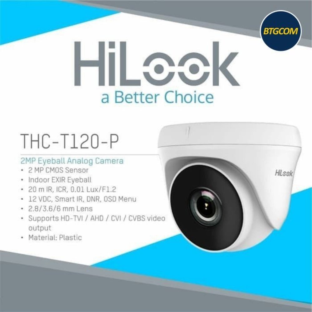 Hikvision HiLook - Surveillance camera - Indoor - THC-T120-PC - Imagen 2