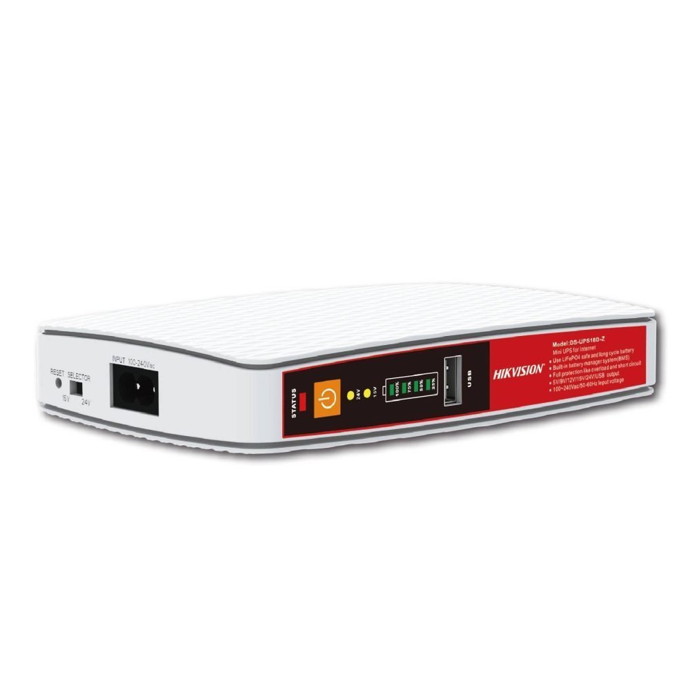 Hikvision - UPS - DS-UPS18D-Z DC UPS 5V/9V/12VDC - Imagen 2