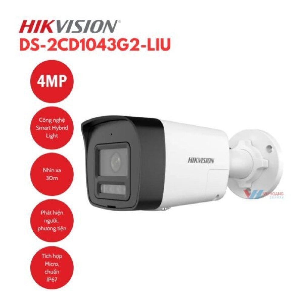 Hikvision DS-2CD1043G2-LIU - Network surveillance camera - Imagen 3