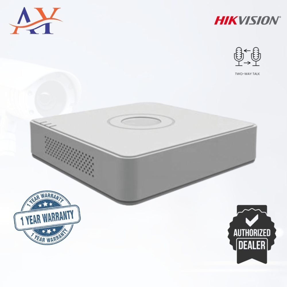 Hikvision - Standalone DVR - 8 Video Channels - 720p Mini 1U H.265 - Imagen 3