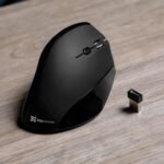 Klip Xtreme EverRest - Ratón vertical - ergonómico - diestro - óptico - 6 botones - inalámbrico - 2.4 GHz - receptor inalámbrico USB
