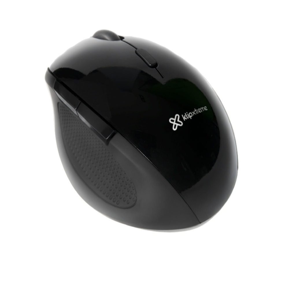 Klip Xtreme - Mouse - 2.4 GHz - Wireless - Black - Ergonomic - Imagen 3