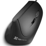 Klip Xtreme Krown KMO-506 - Ratón vertical - ergonómico - diestro - óptico - 6 botones - cableado - USB