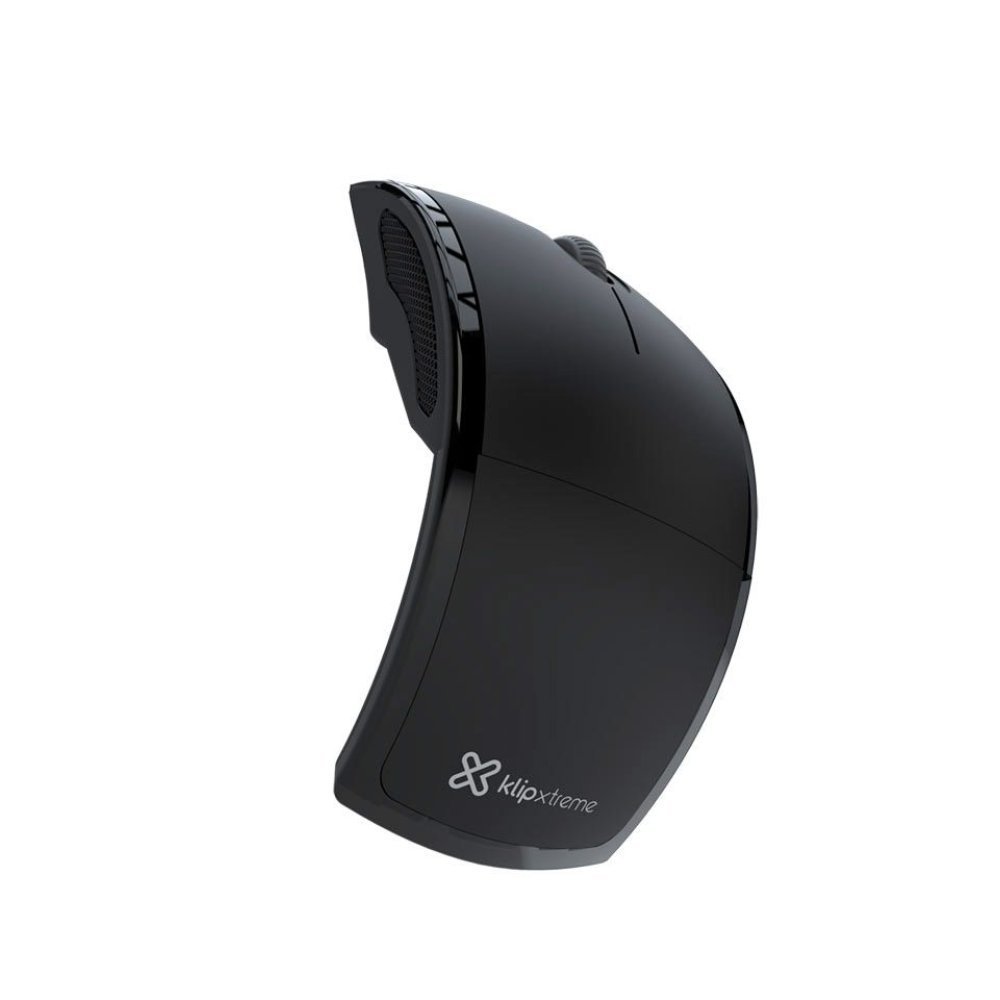 Klip Xtreme - Mouse - 2.4 GHz - Wireless - Gray - Foldable - 1000dpi - Imagen 2