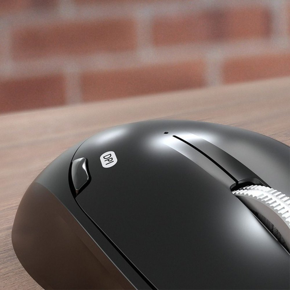 Klip Xtreme - Mouse - 2.4 GHz / Bluetooth 5.0 - Wireless - Black - Dual mode Black - Imagen 3