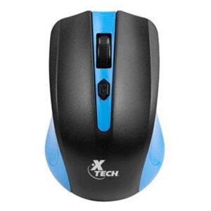 Xtech - Mouse - 2.4 GHz - Wireless - Blue - 1600 dpi XTM-310BL