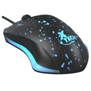 Xtech - XTM-411 - Mouse - USB - Wired - Black - Gaming 3600dpi
