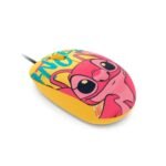 Xtech - XTM-D406ST-YL - Mouse - USB - Wired - Disney Stich Yellow