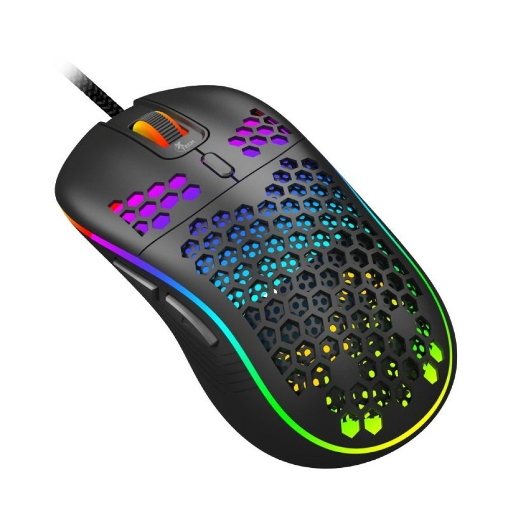 Xtech - XTM-620 - Mouse - USB - Wired - Black - Gaming 7 button Honeycomb - Imagen 4