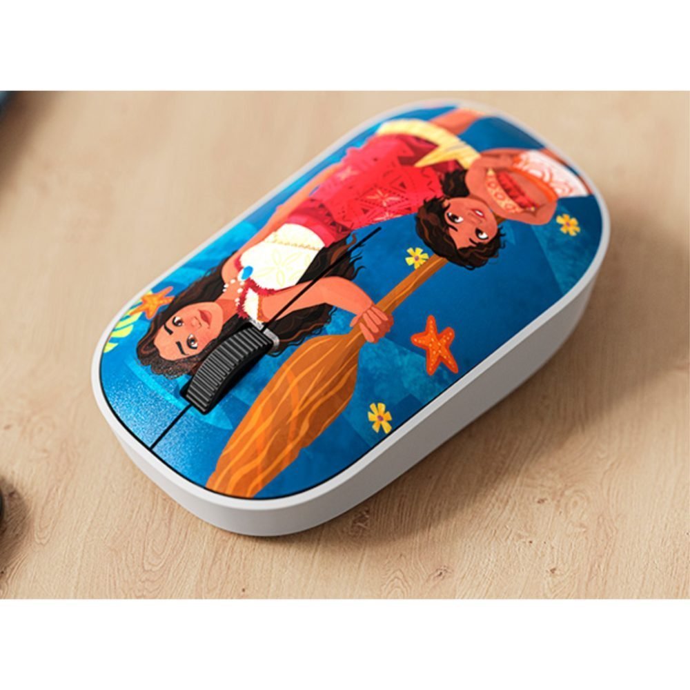 Xtech - XTM-DKT3MO - Mouse and mouse pad kit - 2.4 GHz - Wireless - Moana 2 KT3MO - Disney Moana 2 and sister - Imagen 3