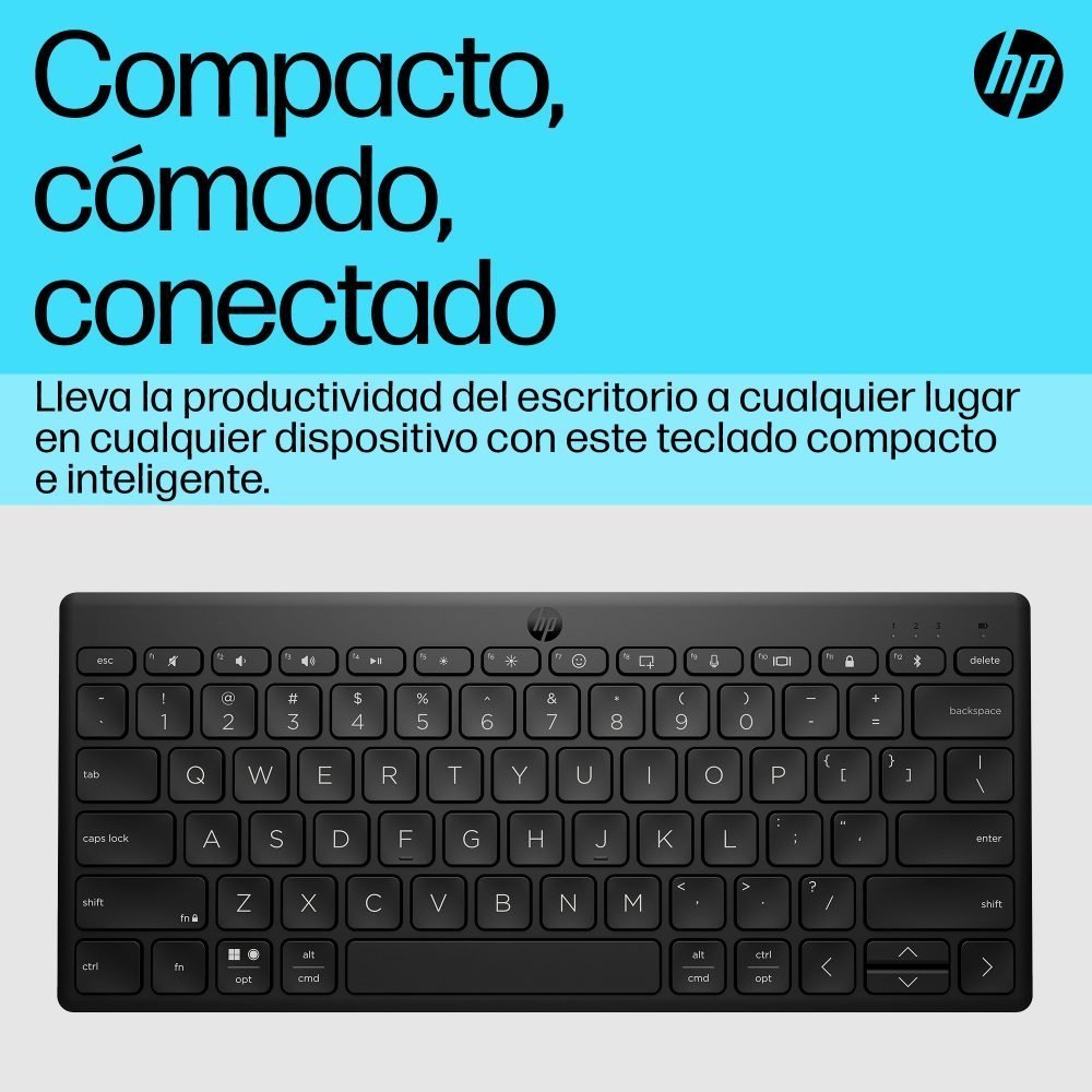 HP - Keyboard - 350 Compact Multi-Device - Imagen 8