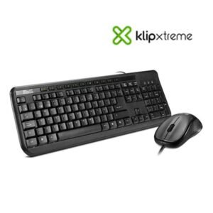 Klip Xtreme KCK-251S DeskMate - Juego de teclado y ratón - USB - español
