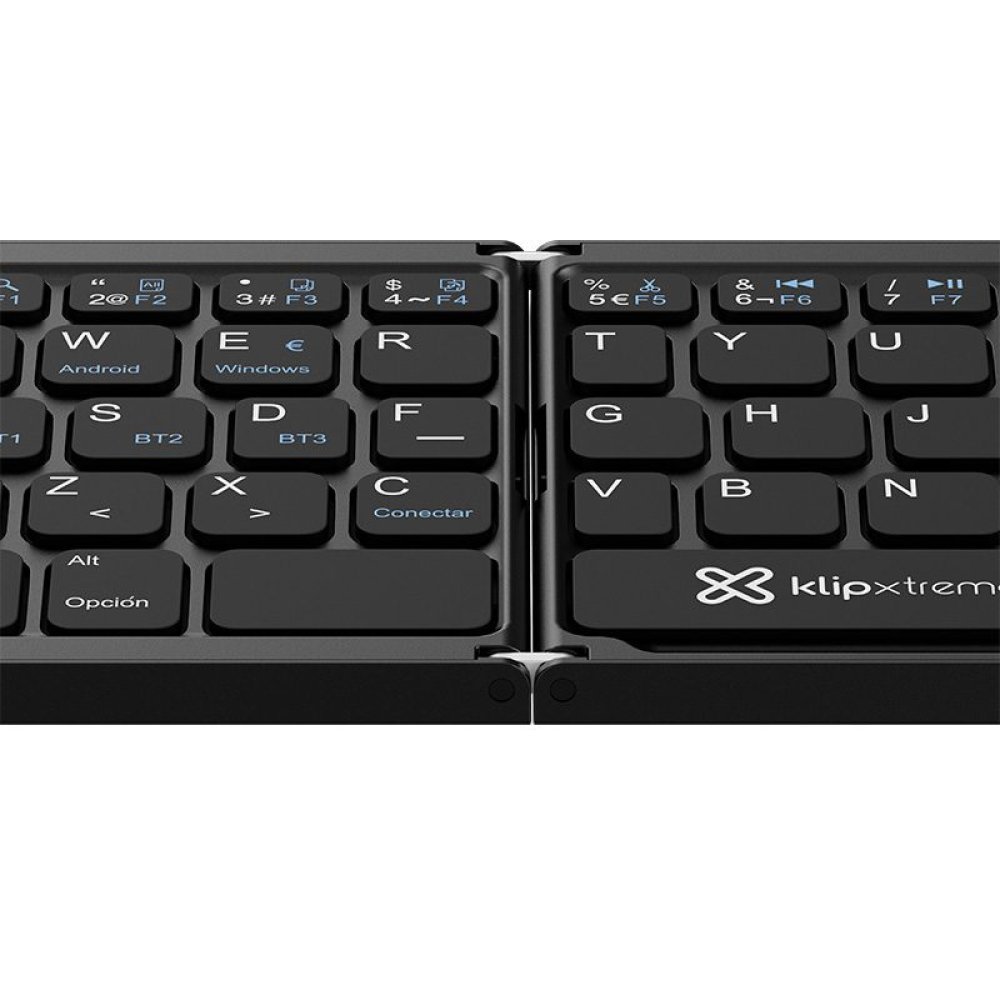 Klip Xtreme - Keyboard and Touchpad - Spanish - Wireless - Bluetooth 5.0 - Black - KCK-650S-BK - Imagen 2