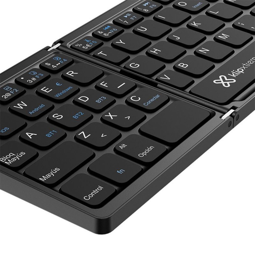 Klip Xtreme - Keyboard and Touchpad - Spanish - Wireless - Bluetooth 5.0 - Black - KCK-650S-BK - Imagen 3