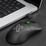 Klip Xtreme - Mouse - 2.4 GHz / Bluetooth - Wireless - Trimode