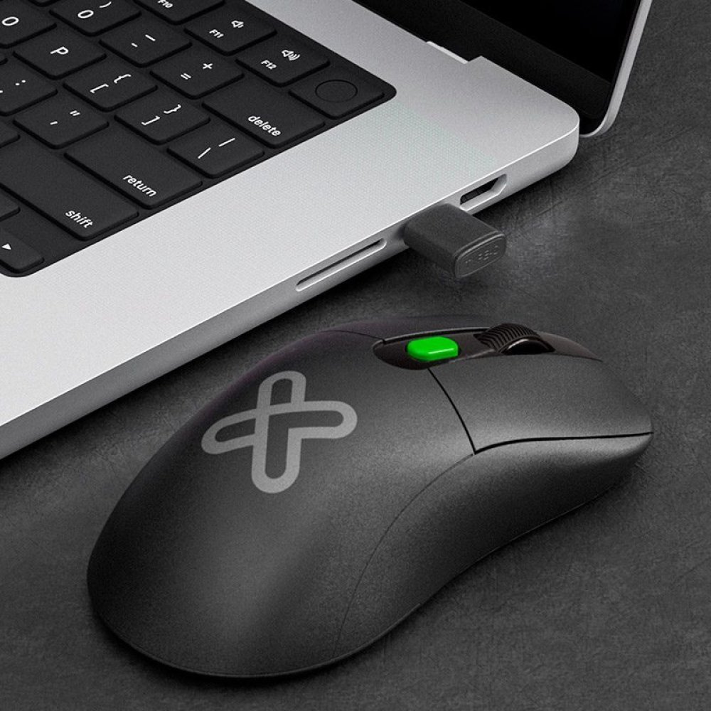 Klip Xtreme - Mouse - 2.4 GHz / Bluetooth - Wireless - Trimode